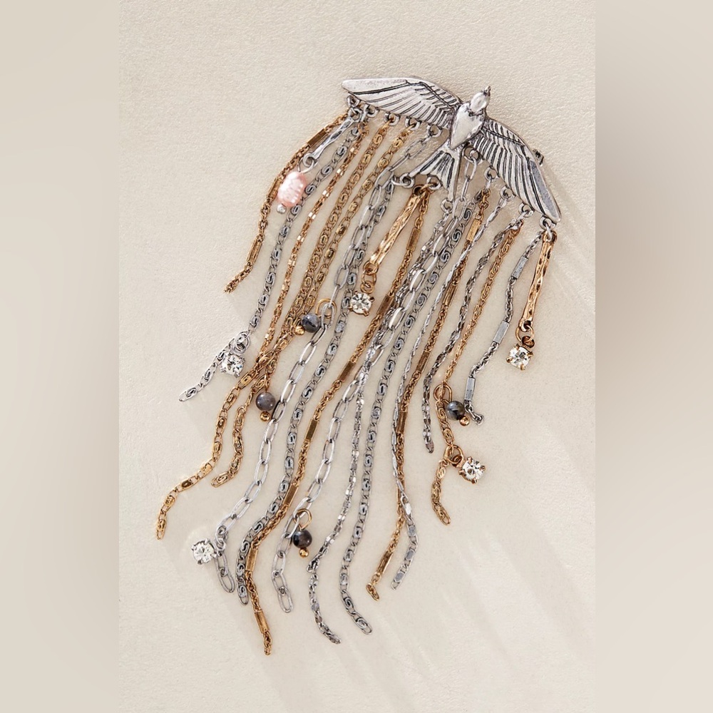 NWT Free People Cresta Dangle Brooch